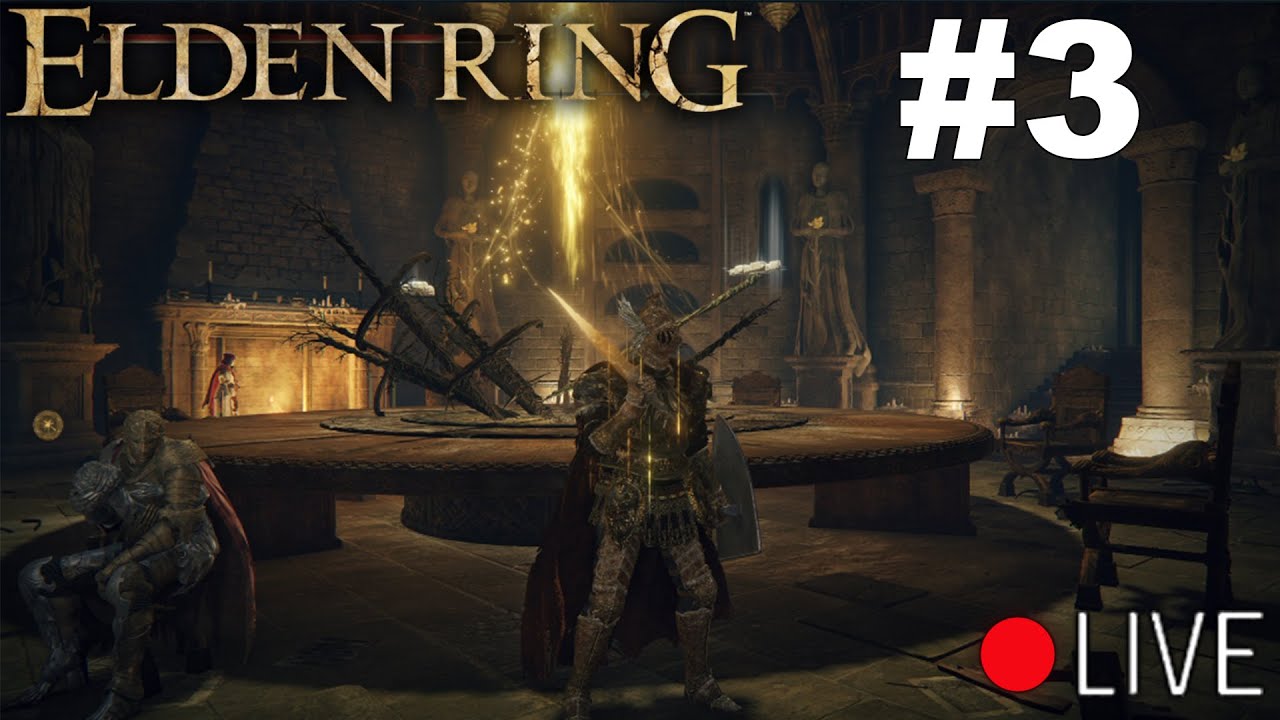 Faith Build In Elden Ring Live Stream - Part 3