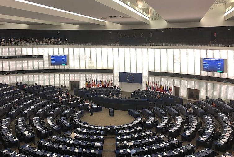 The European Parliament (pictured) and the Council of the European Union adopted the Digital Markets Act last summer.