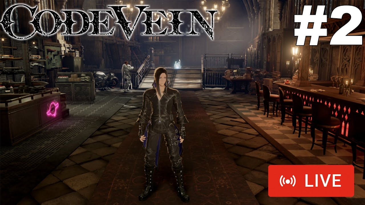 Code Vein PS5 LiveStream Co-op Playthrough - Part 2