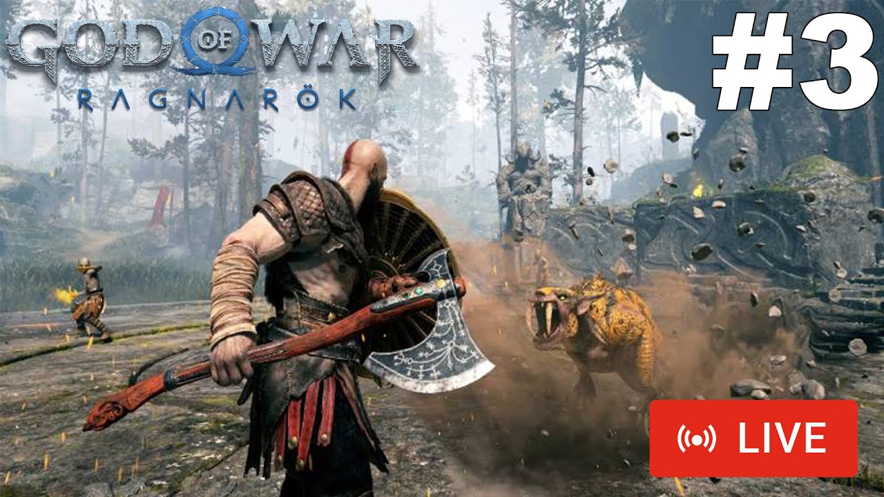 God of War Ragnarök Gameplay Livestream #3