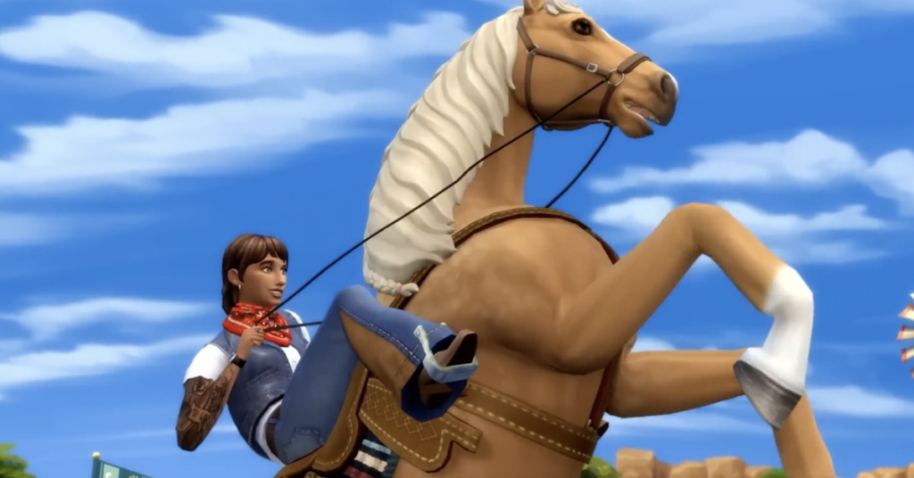 Finally, The Sims 4 will let you release your inner horse girl