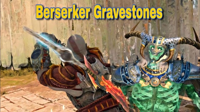 GOD OF WAR RAGNAROK - "Haklangr The Bearded" Berserker Gravestones PS5 60fps