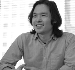 Lead Programmer Yuji Nakamura Black and White Headshot