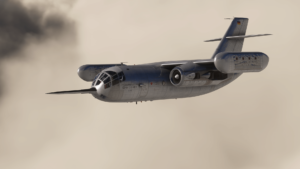 A Dornier Do 31 in flight.