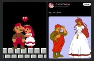 Anyone besides me who likes the original peach design better than the boring over used blonde wearing pink design?